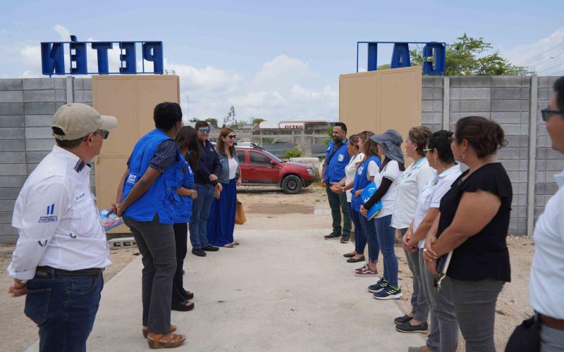 Las autoridades visitaron las instalaciones