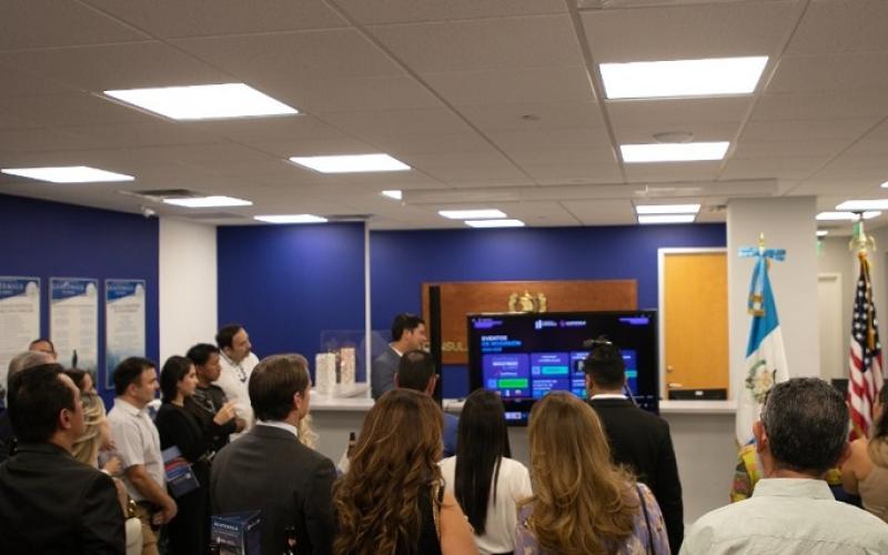 El Ministro de Economía Dr.  Janio Rosales presidió el evento . 