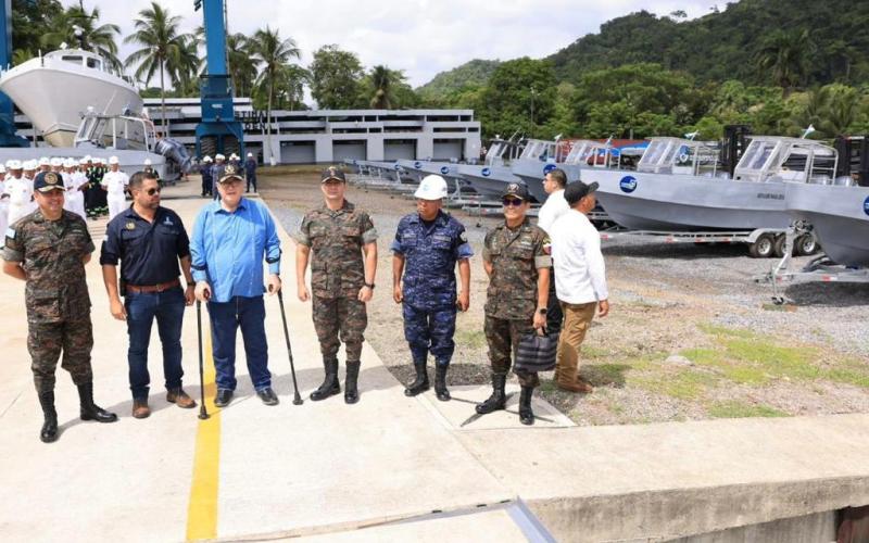 III Aniversario del Astillero Naval de Guatemala.