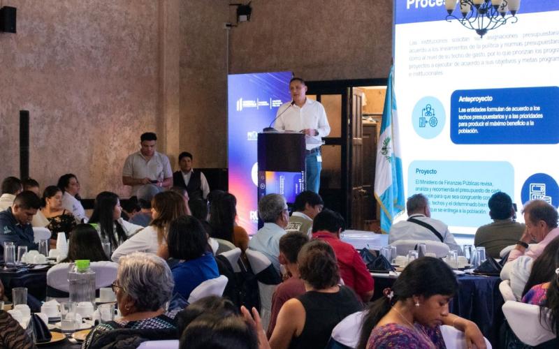 MINFIN resalta logros de ejecución en “Despegue de la Economía Nacional” en Alta Verapaz