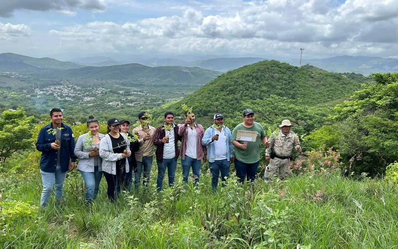 MARN y voluntarios reforestan en Morazán 