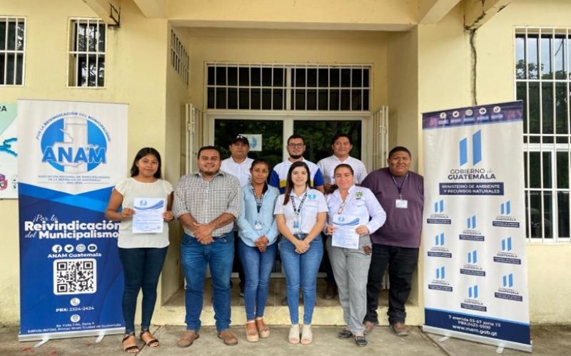 MARN fortalece a municipalidades de Petén para cumplir el Reglamento 164-2021