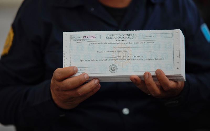 Conozca el proceso para solicitar los antecedentes policiales en línea