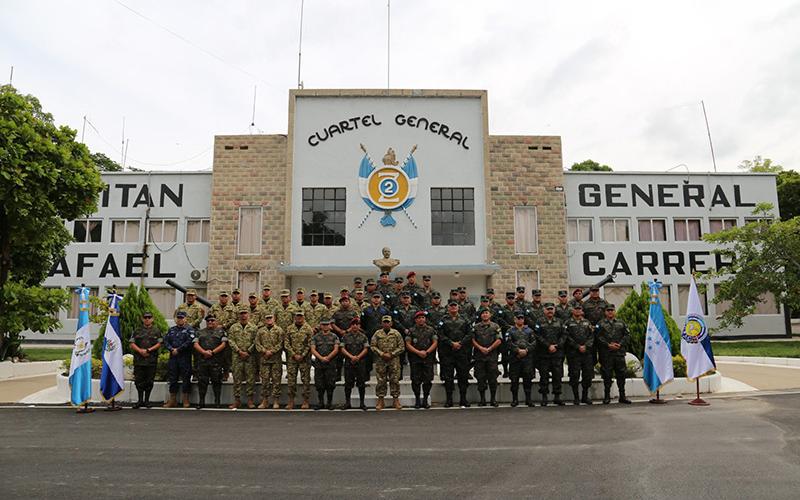 XVIII Reunión Trinacional de Comandantes de Unidades Militares Fronterizas Guatemala, El Salvador y Honduras
