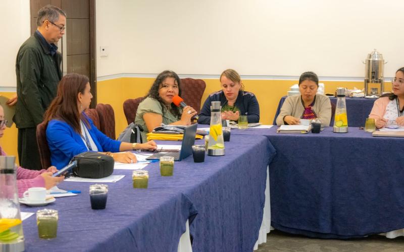 La Secretaría Presidencial de la Mujer, participó en la reunión ordinaria de la Red Nacional de Paternidad y Maternidad Responsable