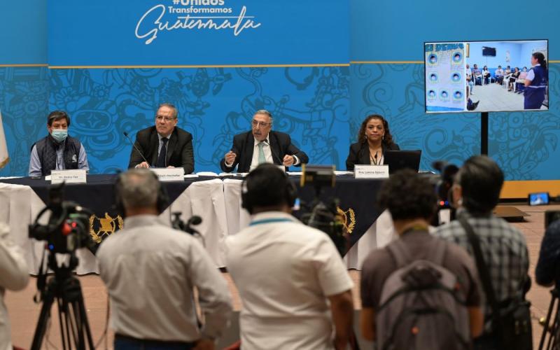 Conferencia de prensa de Minsalud