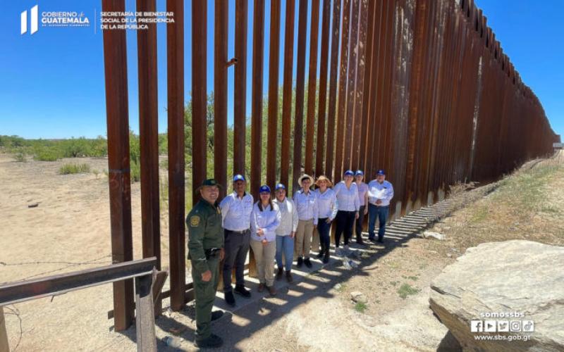 Representantes de distintas entidades visitaron los pasos fronterizos