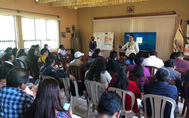 SESAN imparte capacitación sobre educación alimentaria y nutricional en las escuelas de Sacatepéquez