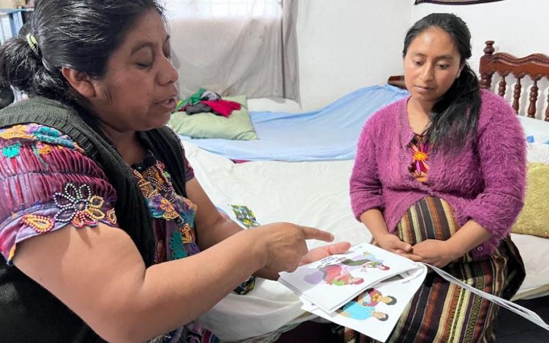 Cambio social y de comportamiento: así promueve la SESAN la lactancia materna