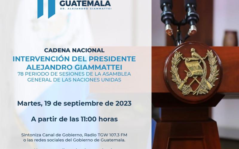 Llamado a cadena nacional 