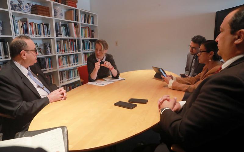 Reunión del mandatario sobre migración 
