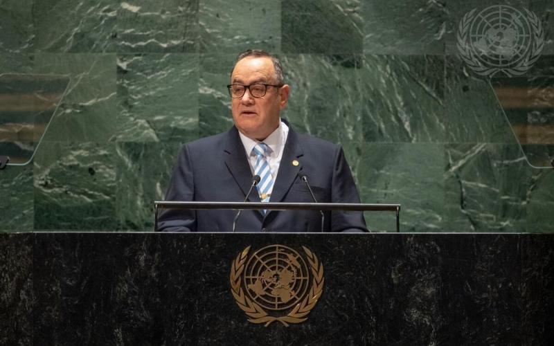 Presidente Alejandro Giammattei 