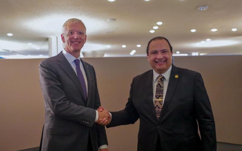 Cancilleres de Guatemala y Letonia firman Memorando de Entendimiento sobre Consultas Políticas 