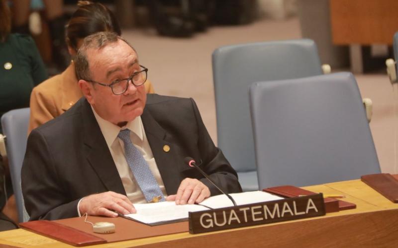 Presidente Alejandro Giammattei 