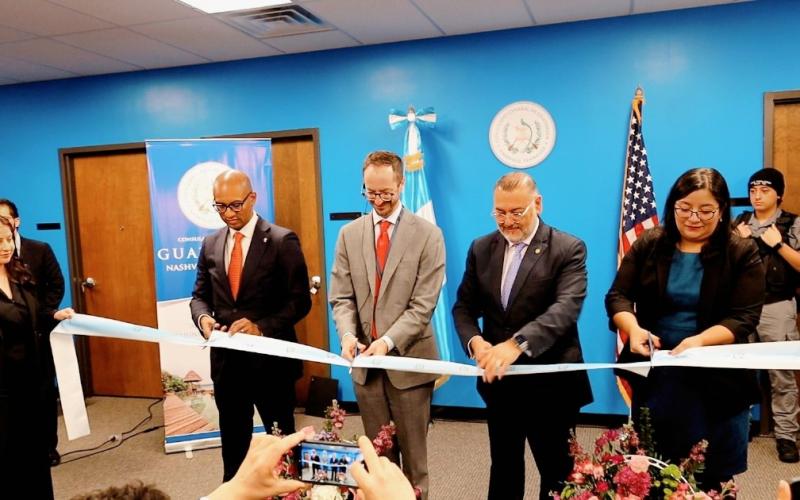 Guatemala inaugura Consulado General en Nashville, Tennessee, EE. UU. 
