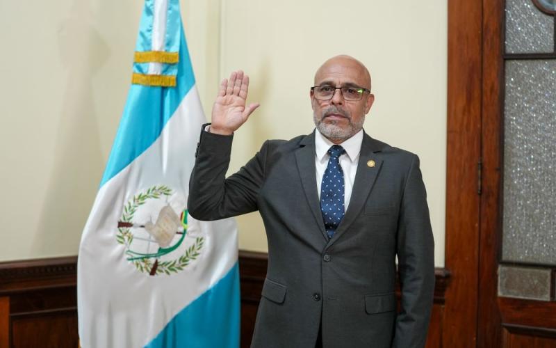 Ministro de Gobernación Byron Bor Illescas