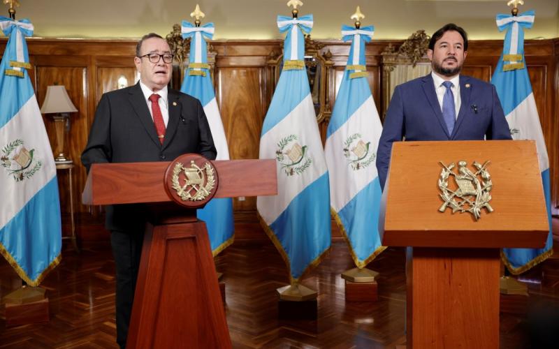 Presidente Alejandro Giammattei 