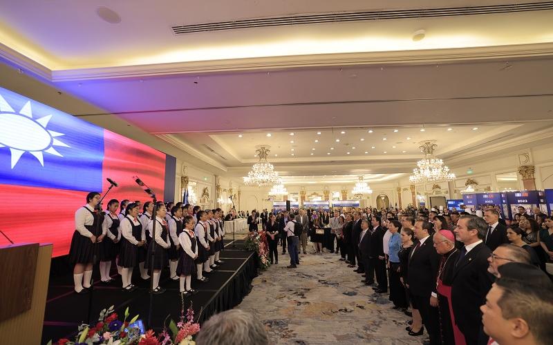 Ministro de Relaciones Exteriores de Guatemala conmemora el 112 aniversario de la República de China (Taiwán) 