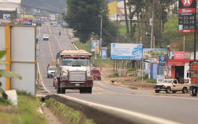 tramo Zaragoza-Chimaltenango. 
