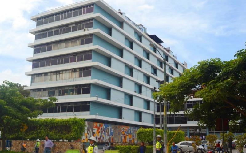 Sede del IGSS en Ciudad de Guatemala.