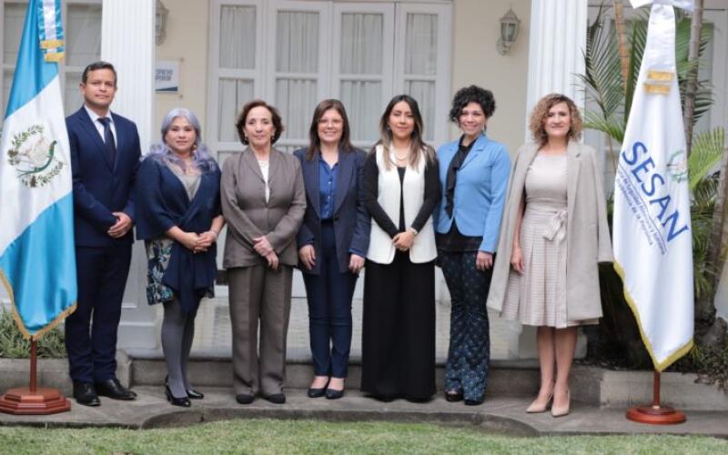 Autoridades de la SESAN realizan reunión de transición gubernamental