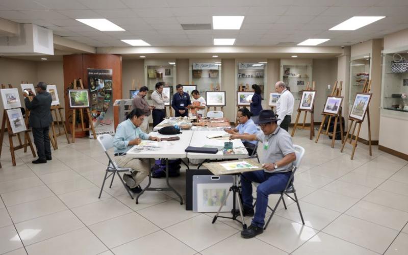 Vista de la exposición.