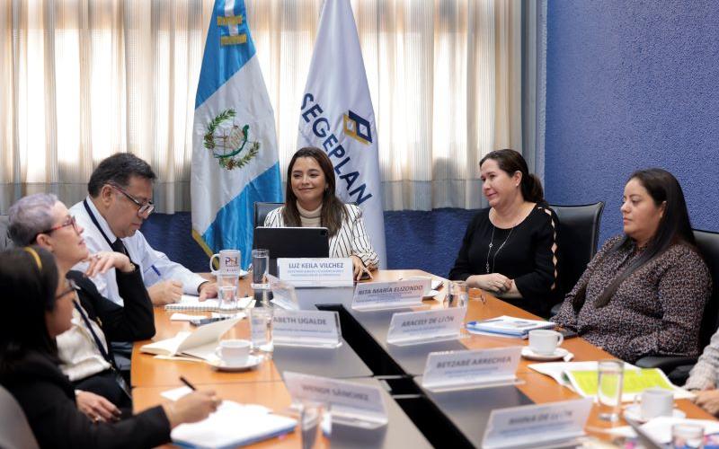 Segunda reunión de transición de la Secretaría de Planificación y Programación de la Presidencia.