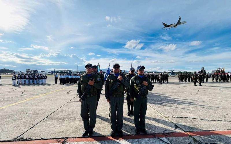 Fuerza Aérea Guatemalteca conmemora su CII Aniversario.