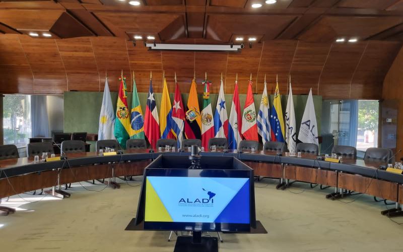 Canciller de Guatemala, Mario Búcaro, se reúne con secretario general de la Asociación Latinoamericana de Integración, Sergio Abreu  