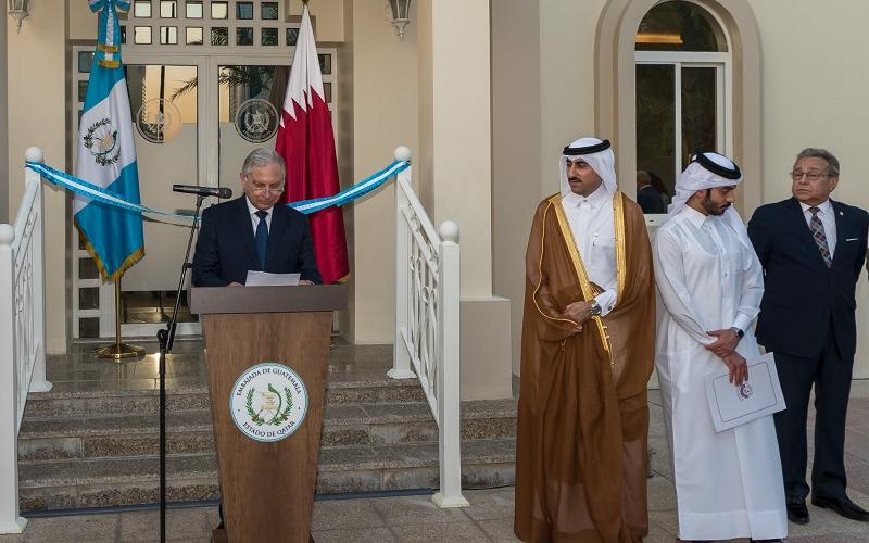Ministerio de Relaciones Exteriores inaugura Embajada de Guatemala en Qatar 