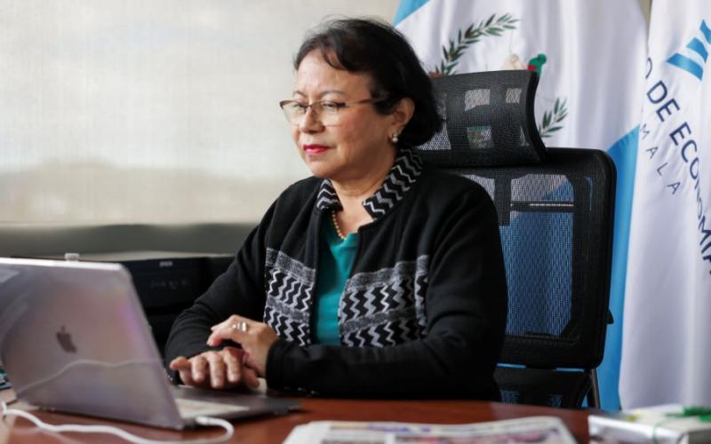 La viceministra de Integración y Comercio Exterior, María Luisa Flores, inauguró la actividad.