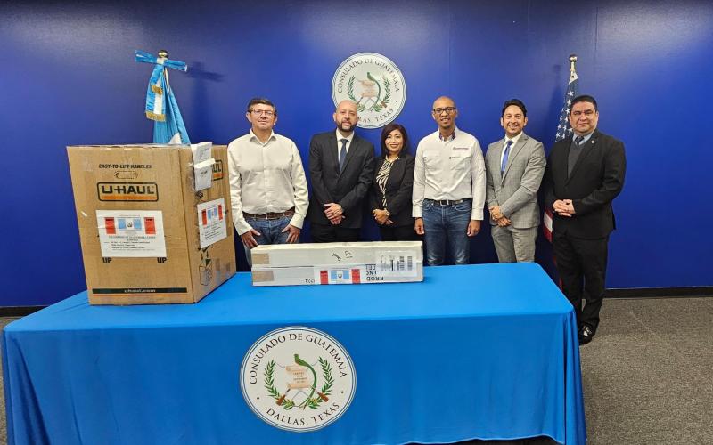 Autoridades del Minex y de Migración efectúan gira de trabajo en misiones consulares de Guatemala en EE. UU. 