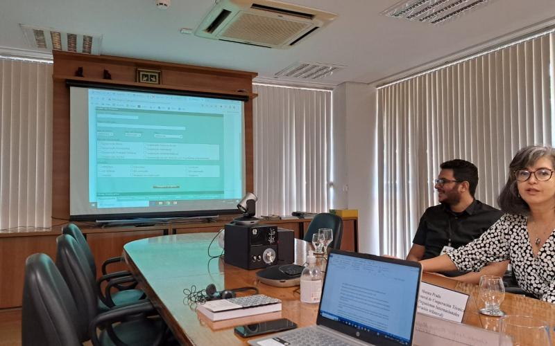 Intercambio entre personal de SEGEPLAN y la Agencia Brasileña de Cooperación.