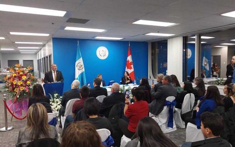 Guatemala abre en Toronto su tercer consulado en Canadá 