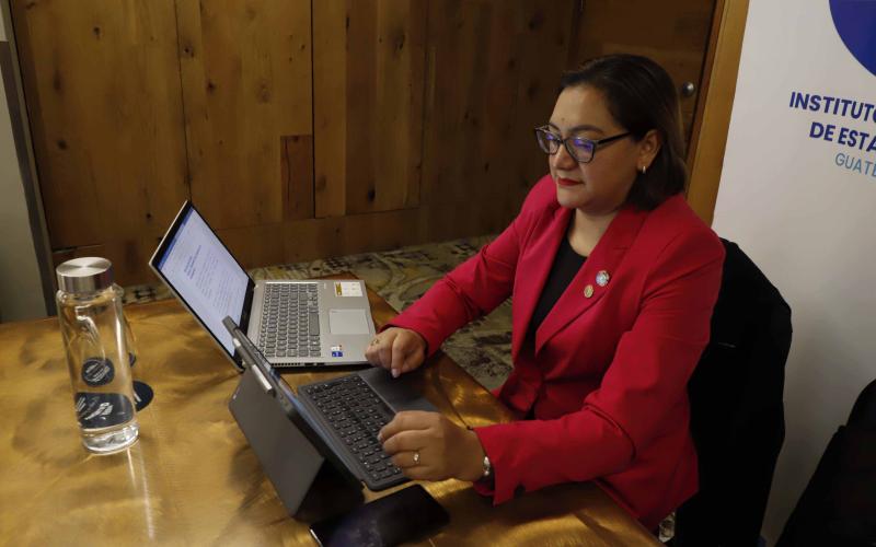 El -INE- presenta los resultados del Plan Operativo Anual -POA- 2023 y metas proyectadas 2024