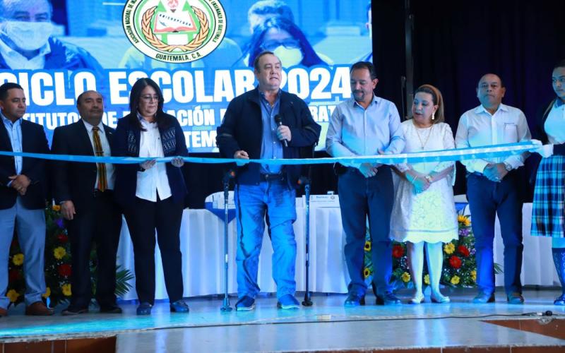 Presidente Alejandro Giammattei