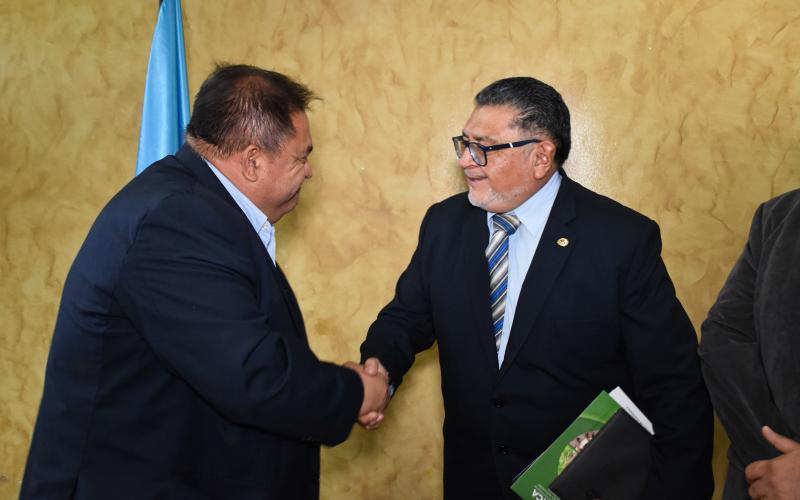 Titular del MAGA integra directivas del INAB y el Fondo de Tierras