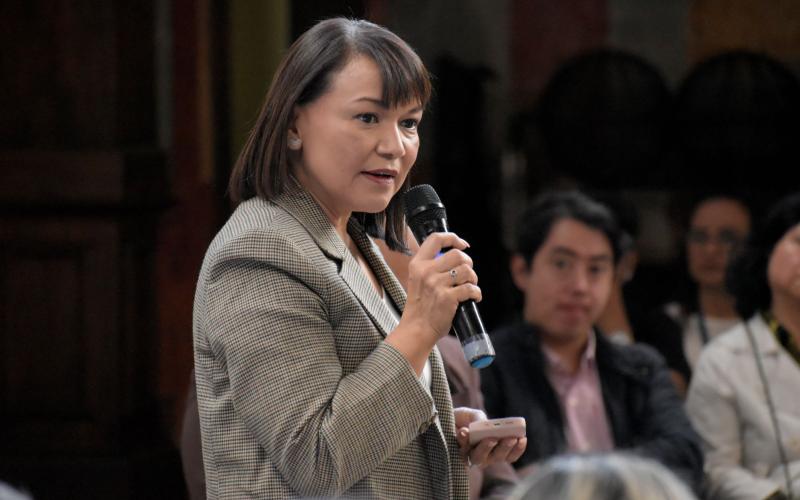 Subsecretaria de Cooperación y Alianzas para el Desarrollo, Iliana Peña Aldana.