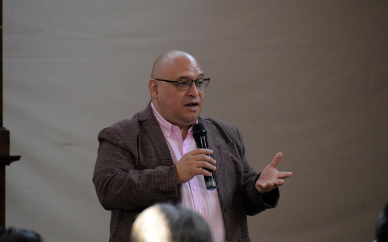 Subsecretario de Inversión para el Desarrollo, Enrique Maldonado.