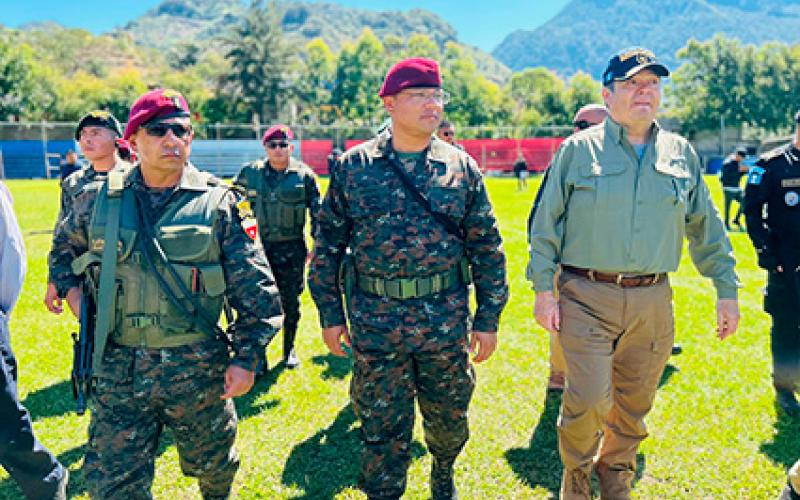 Operaciones interinstitucionales conjuntas y combinadas sobre Límite Político Internacional entre Guatemala y México.