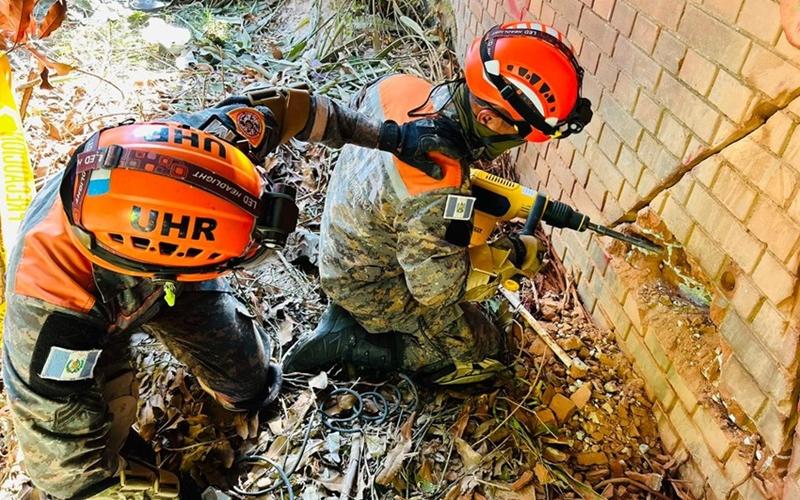 Ejército de Guatemala participó en macro simulacro 2024.