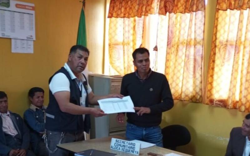 16 COCOSAN de Momostenango reactivan labores y conocen plan de trabajo anual