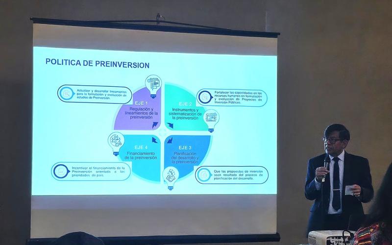 Presentación de SEGEPLAN ante proyecto "Rutas para el buen vivir".