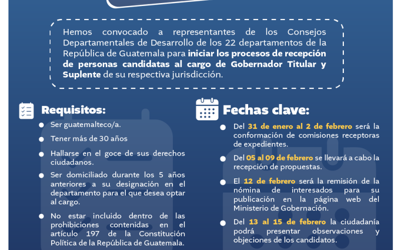 La elección de gobernadores departamentales, clave para construir la institucionalidad