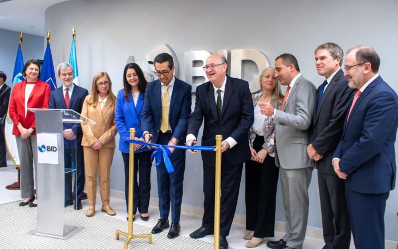 El BID inaugura su nueva sede en Guatemala, reflejo de su compromiso con el país