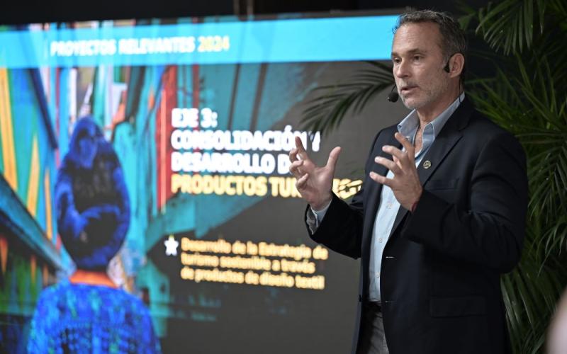 Harris Whitbeck, director del Instituto Guatemalteco de Turismo 