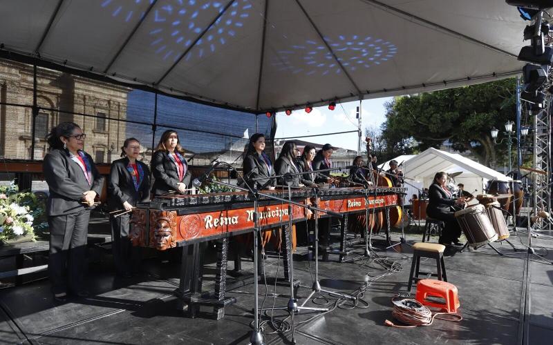 Celebración Día de la Marimba