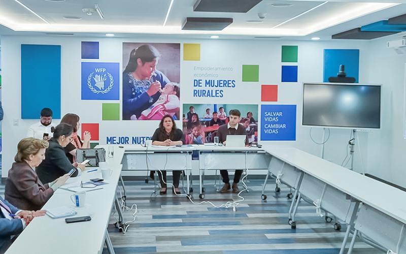 MAGA participa en diálogo sobre la actualización de la Política de Resiliencia del PMA