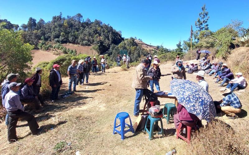 Productores de Chiantla, Huehuetenango, serán beneficiados con renovación del sistema de riego