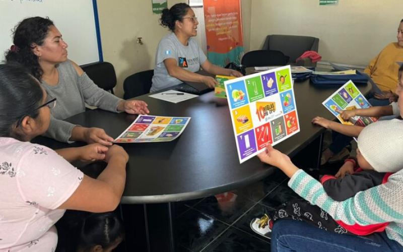 Promueven creación de Escuelas Comunitarias de Nutrición en Chimaltenango